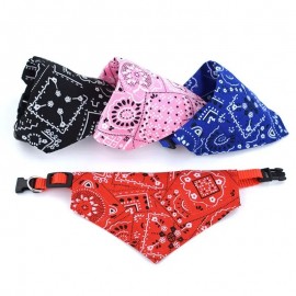 Pet Dog Neck Scarf Puppy Cat Dog Collar Scarf Bandana with Adjustable Strap for Pet Puppy Cat Scarf