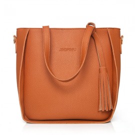 4 PCS PU Leather High-end Handbags For Women Shoulder Bags