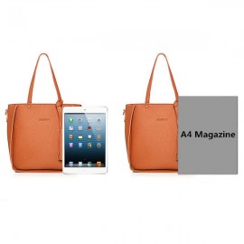 4 PCS PU Leather High-end Handbags For Women Shoulder Bags