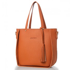 4 PCS PU Leather High-end Handbags For Women Shoulder Bags