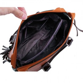 4 PCS Women Leather Handbags Vintage Multi-function Crossbody Bags