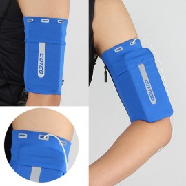 6.5 Inch Phone Holder Reflective Running Travel Outdoor Cycling Safe Sport Coin Key Wrist Wallet