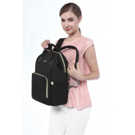 Baby Diaper Nappy Backpack Large Capacity Waterproof Nappy Changing Bag Baby Care Mother Organizer