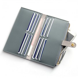 Baellerry Women Multi-slots Elegant Long Wallet Card Holder Purse