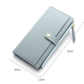 Baellerry Women Multi-slots Elegant Long Wallet Card Holder Purse