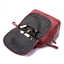 Brenice Multifunction Soft Handbags Vintage Bohemia Shoulder Bags Backpack