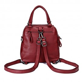 Brenice Multifunction Soft Handbags Vintage Bohemia Shoulder Bags Backpack