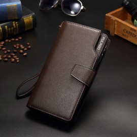 Business Pu Clutch Bag 21 Card Holders Coin Bag Phone Bag For Men
