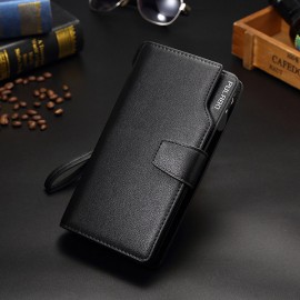Business Pu Clutch Bag 21 Card Holders Coin Bag Phone Bag For Men