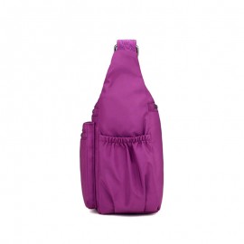 CHIBAO Nylon Light Shoulder Bags Multi Pockets Waterproof Crossbody Bags