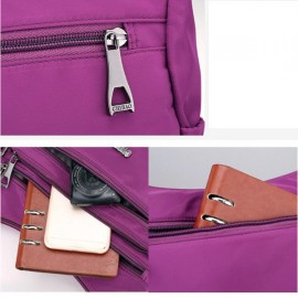 CHIBAO Nylon Light Shoulder Bags Multi Pockets Waterproof Crossbody Bags