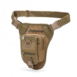 Camouflage Outdoor Pockets Tactical Legbag Waterproof Riding Function Bag
