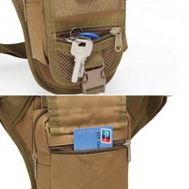 Camouflage Outdoor Pockets Tactical Legbag Waterproof Riding Function Bag