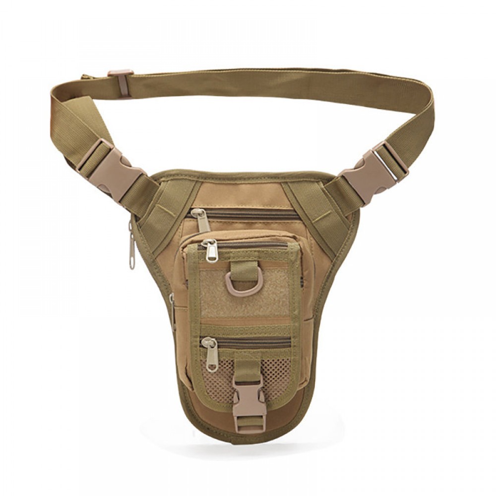 Camouflage Outdoor Pockets Tactical Legbag Waterproof Riding Function Bag