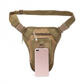 Camouflage Outdoor Pockets Tactical Legbag Waterproof Riding Function Bag