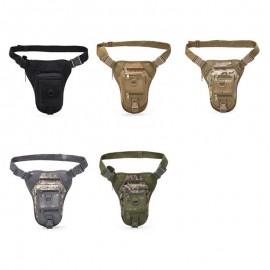 Camouflage Outdoor Pockets Tactical Legbag Waterproof Riding Function Bag