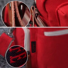 Canvas Multifunctional Casual Mommy Bag Handbag Shoulder Bag Crossbody Bag Backpack