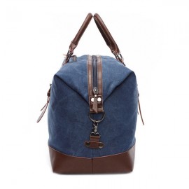 Canvas With Leather Casual Travel Clutch Bag Crossbody Bag For Men