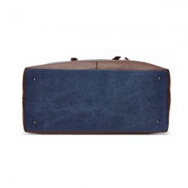 Canvas With Leather Casual Travel Clutch Bag Crossbody Bag For Men
