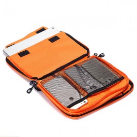 Casual Multifunctional Canvas Multi-pocket Ipad Store Bag Phone Bag Storage Bag