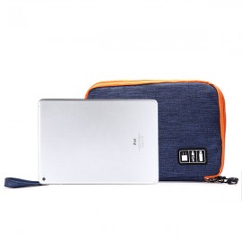 Casual Multifunctional Canvas Multi-pocket Ipad Store Bag Phone Bag Storage Bag