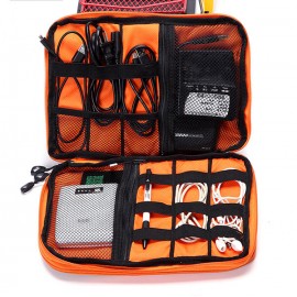 Casual Multifunctional Canvas Multi-pocket Ipad Store Bag Phone Bag Storage Bag