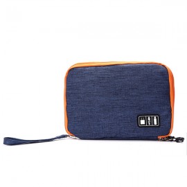 Casual Multifunctional Canvas Multi-pocket Ipad Store Bag Phone Bag Storage Bag