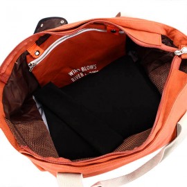 Casual Multifunctional Double-deck Large Capacity Outdoor Travel Wash Bag Shoulder Bag Storage Bag