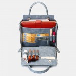 DREAME Women Solid Cosmetic Handbag Capacity Bag Multifunction Crossbody Bag