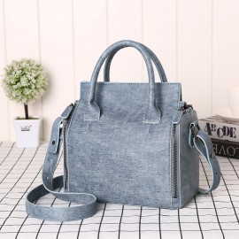 DREAME Women Solid Cosmetic Handbag Capacity Bag Multifunction Crossbody Bag