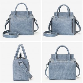 DREAME Women Solid Cosmetic Handbag Capacity Bag Multifunction Crossbody Bag