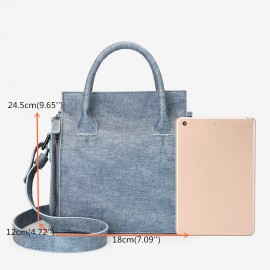 DREAME Women Solid Cosmetic Handbag Capacity Bag Multifunction Crossbody Bag