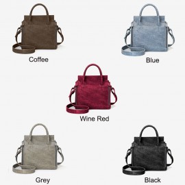 DREAME Women Solid Cosmetic Handbag Capacity Bag Multifunction Crossbody Bag
