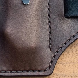 EDC Genuine Leather Multitool Flashlight Organizer Gear Sheath Waist Belt Bag