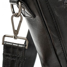 Genuine Leather Business Casual Briefcase Single-shoulder Bag Handbag For Men