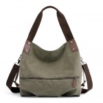 KVKY Canvas Tote Handbags Simple Shoulder Bags Summer Shopping Bags