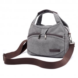 KVKY Front Pockets Handbags Vintage Shoulder Bags Simple Shopping Bags