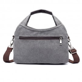 KVKY Front Pockets Handbags Vintage Shoulder Bags Simple Shopping Bags