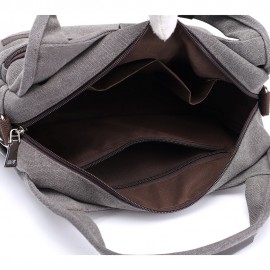 KVKY Front Pockets Handbags Vintage Shoulder Bags Simple Shopping Bags