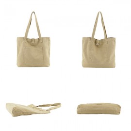Leisure Shopping Bag Large Capacity Canvas Shoulder Bag