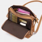 Mandy Women Multifunction Bag Solid Casual Crossbody Bag