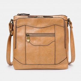 Mandy Women Multifunction Bag Solid Casual Crossbody Bag