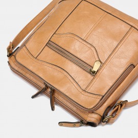 Mandy Women Multifunction Bag Solid Casual Crossbody Bag