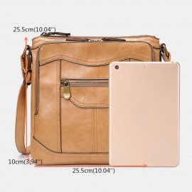 Mandy Women Multifunction Bag Solid Casual Crossbody Bag
