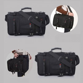 Men 40L Multifunctional Multi-Carry Large Capacity Travel Outdoor Backpack Laptop Bag Crossbody Bag