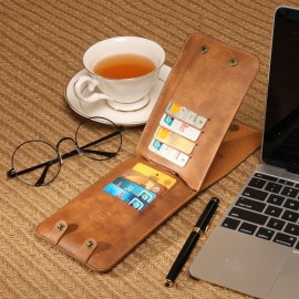 Men 5.2/6.5 inch Genuine Leather Phone Bag For iPhone5/6/7/8/Plus Outdoor 11/13 Card Slot Purse