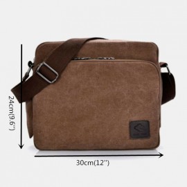 Men Canvas Multifunction Messenger Bag Shoulder Bag Handbag