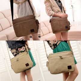 Men Canvas Multifunction Messenger Bag Shoulder Bag Handbag