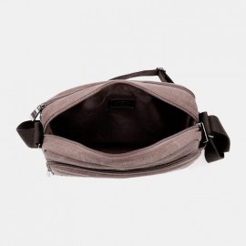 Men Canvas Multifunction Messenger Bag Shoulder Bag Handbag