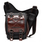 Men Canvas Multifunctional Casual Shoulder Bag Outdoor Travel Sports Crossbody Bags